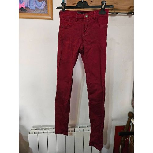 Leggings Bershka Rouge Low Rise 32