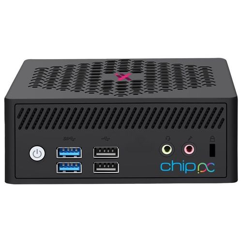 Chip PC iX PC WIX1288 - Celeron N5105 2 GHz 8 Go RAM 128 Go Noir