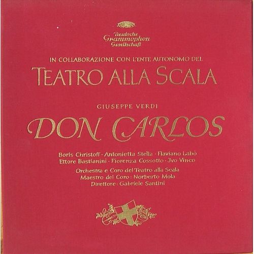 Don Carlos (Coffret 4 Disques)