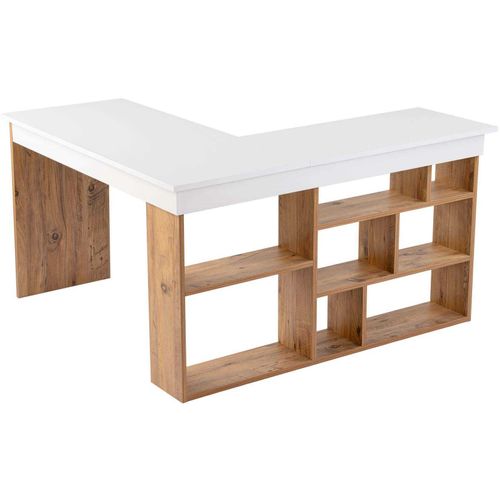 Bureau En Aggloméré Avec Rangements Vesper