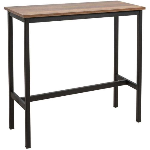 Table Haute En Aggloméré Et Métal 100 X 40 X 90 Cm Mola