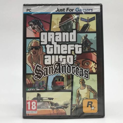 Grand Theft Auto Gta San Andreas Pc Sealed Never Opened Rare Collectible/ 46/M3