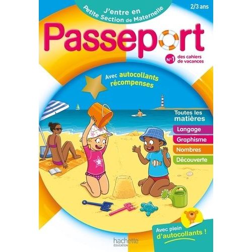J'entre En Petite Section De Maternelle - Avec Autocollants Récompenses