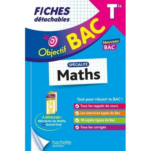 Spécialité Maths Tle