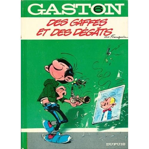 Gaston N°6 Des Gaffes Et Des Dégâts Édition 1974