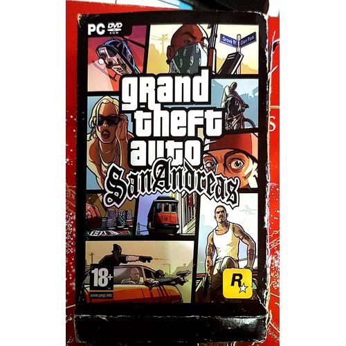 Grand Theft Auto: San Andreas (Dvd-Rom) De Take 2 Jeu Vidéo / 46/M3