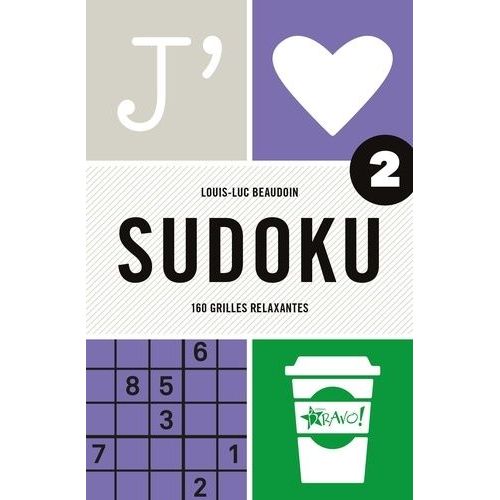 J'aime Sudoku 2 - 160 Grilles Classiques