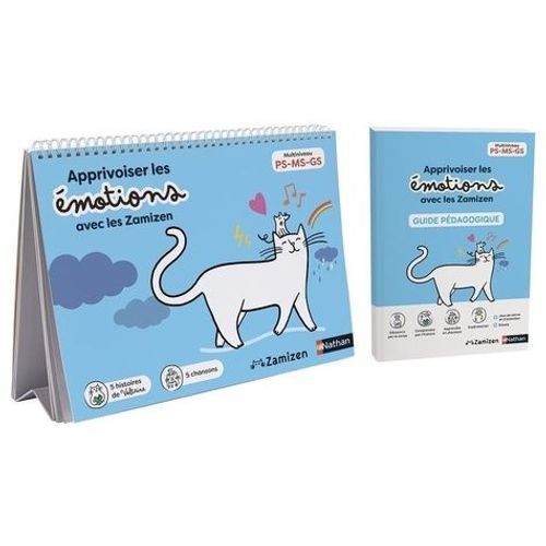 Apprivoiser Les Émotions Avec Les Zamizen Ps Ms Gs - Pack En 2 Volumes : Chevalet Et Guide Pédagogique