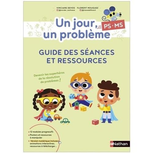 Un Jour, Un Problème Ps-Ms - Guide Des Séances Et Ressources