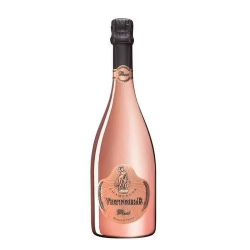 Champagne Victoire Rosé Edition Limitée Laquée - 75 Cl