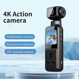 Appareil photo numérique d'action 4K, écran 1.33" - 270° - Wifi, Portable, caméras de mouvement sportif K1