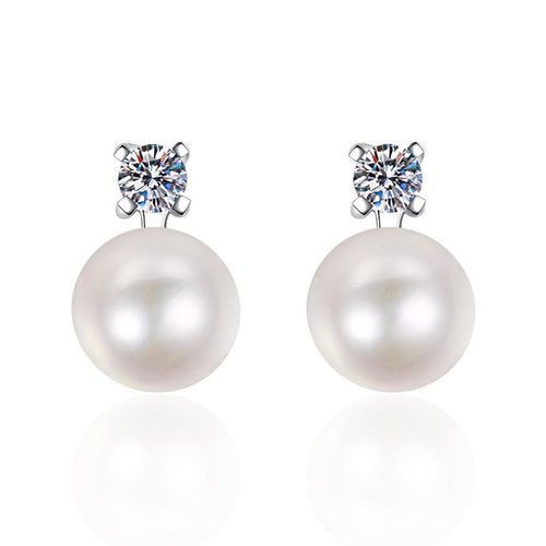 Boucles D'oreilles Argenté Type O En Plaqué Or 18k Pour Femme