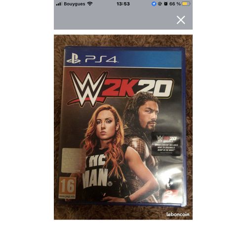 Jeu 2k20 Wwe Ps4