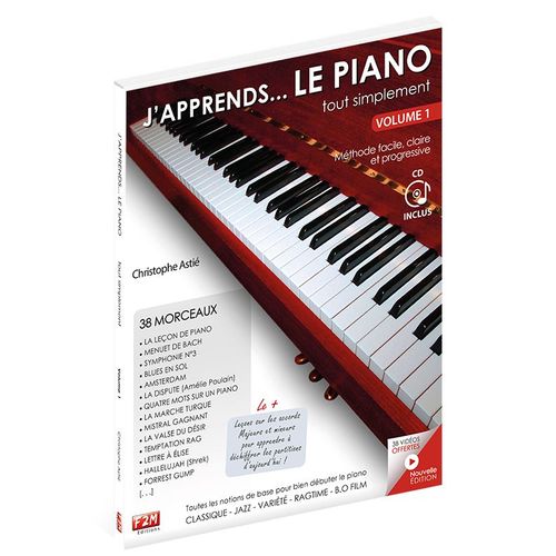 J'apprends Le Piano Tout Simplement - Tome 1 (1 Cd Audio)