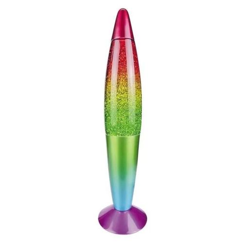 Lampe Rabalux Arc-en-ciel pailleté, G45 15W, multicolore - lampe décorative
