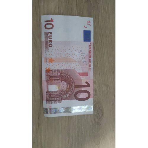 Un Billet De 10 € Année 2002