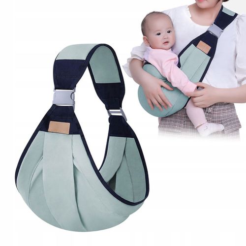 Porte-Bébé Collet Capuche Noire Hypoallergénique