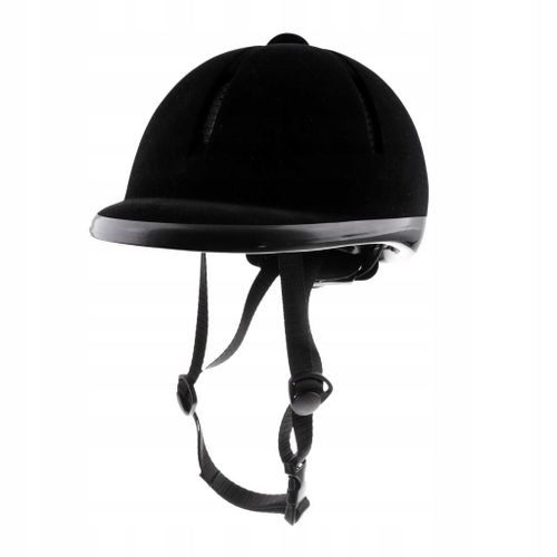 Casque D'équitation Professionnel En Velours Pour Enfants