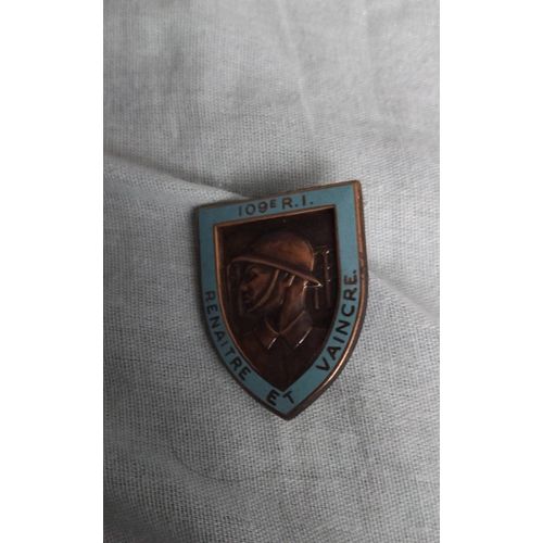 Insigne 109 Ème Régiment Infanterie Drago