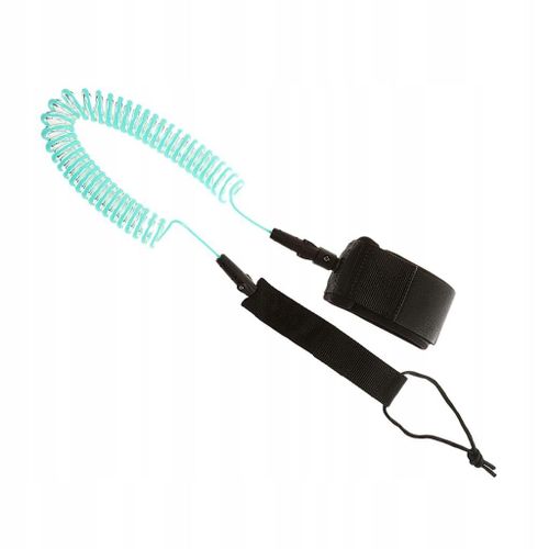 Lot De 10 Leashes De Planche De Surf Légers + Attache De Cheville / Bleu Clair
