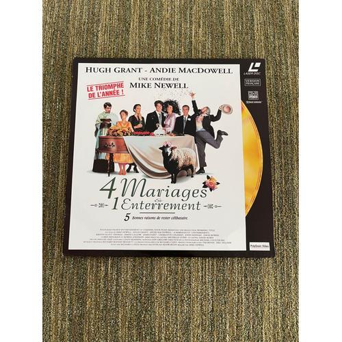 4 Mariages Et 1 Enterrement / Film Laser Disc / Laserdisc / Cd Vidéo / Cdv