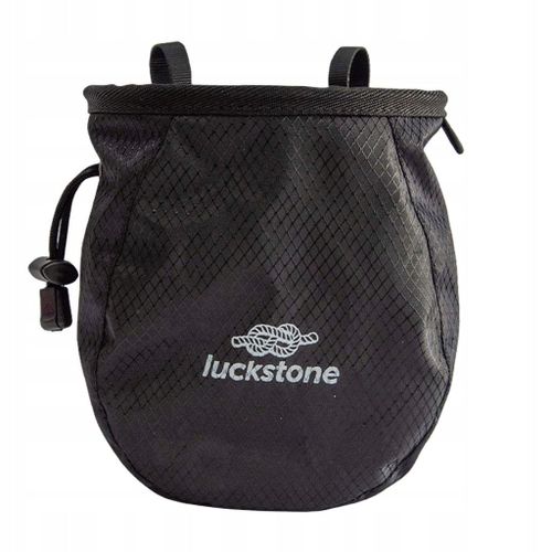 Sac À Magnésie Avec Sangle De Taille Et Dragonne Noir
