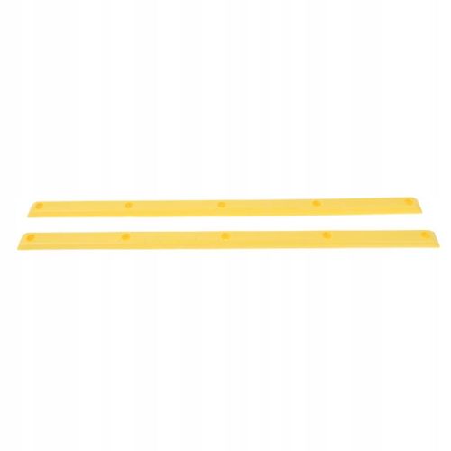 1 Paire De Protections De Skateboard Jaunes