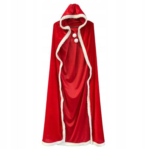 Robe À Capuche Avec Ornements Pour Déguisement De Noël