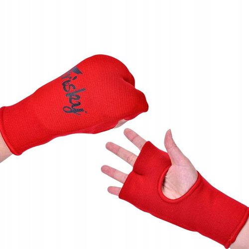 Gants De Boxe Intérieurs, Dragonne, Rouge, Taille S