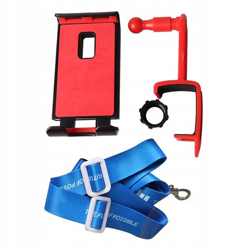 Support Extensible Pour Smartphone Pour 2 Manettes Modèle 1, Rouge