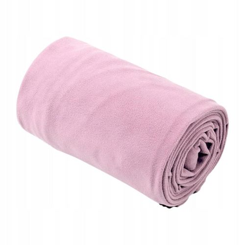 Couverture D'urgence Sac De Couchage En Polaire Douce Rose
