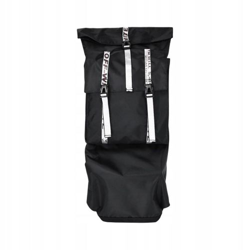 Sac À Dos Pour Skateboard Longboard Blanc Avec Sangle
