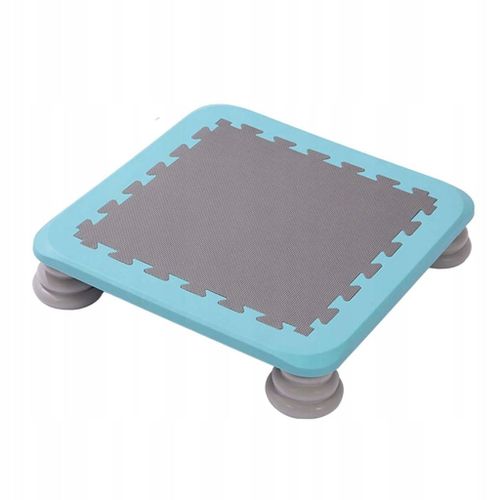 Mini Trampoline D'exercice Pour Enfants Sautant Bleu