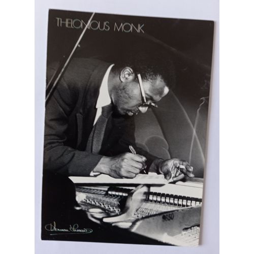 Thelonious Monk Carte Postale