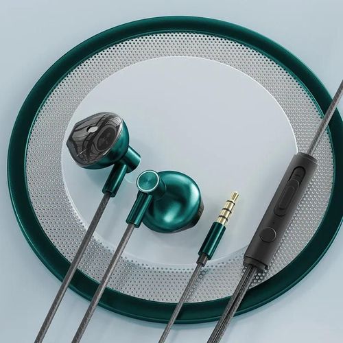 Écouteurs filaires d'origine pour Xiaomi Piston, basse, sport intra-auriculaire, 3.5mm, sauna, téléphone avec micro, casque pour téléphone, Xiaomi, Samsung, Huawei-3.5MM-Green