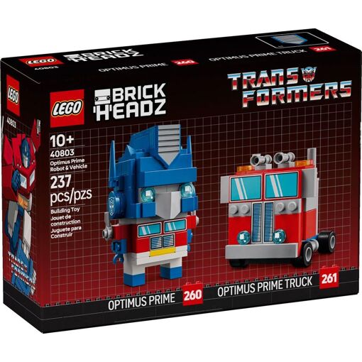 Lego Brickheadz - Robot Et V�hicule Optimus Prime - 40803