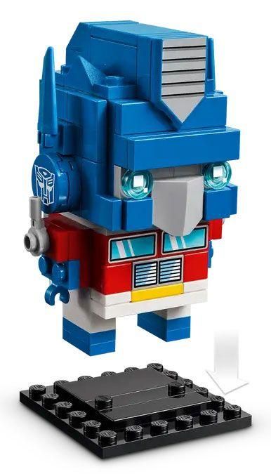 Lego Brickheadz - Robot Et V�hicule Optimus Prime - 40803 - 5