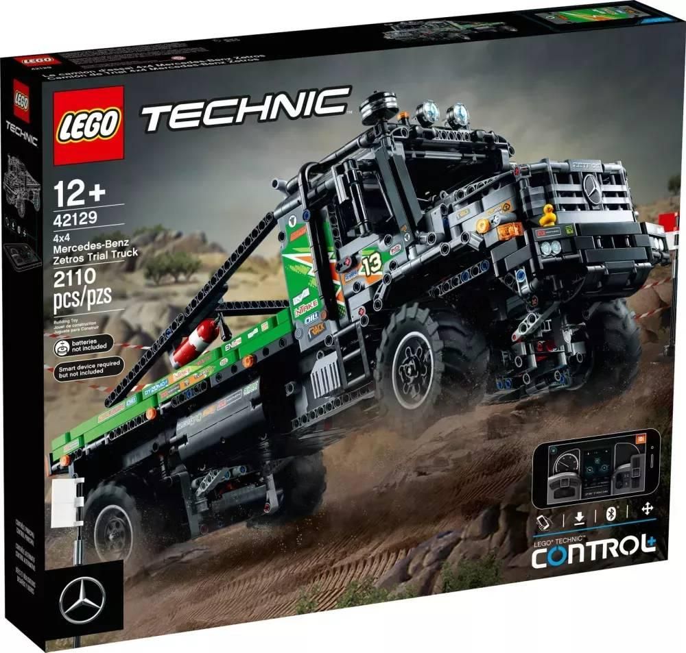 42129 Lego Technic Le Camion D Essai 4x4 Mercedes Benz Zetros Telecommande...