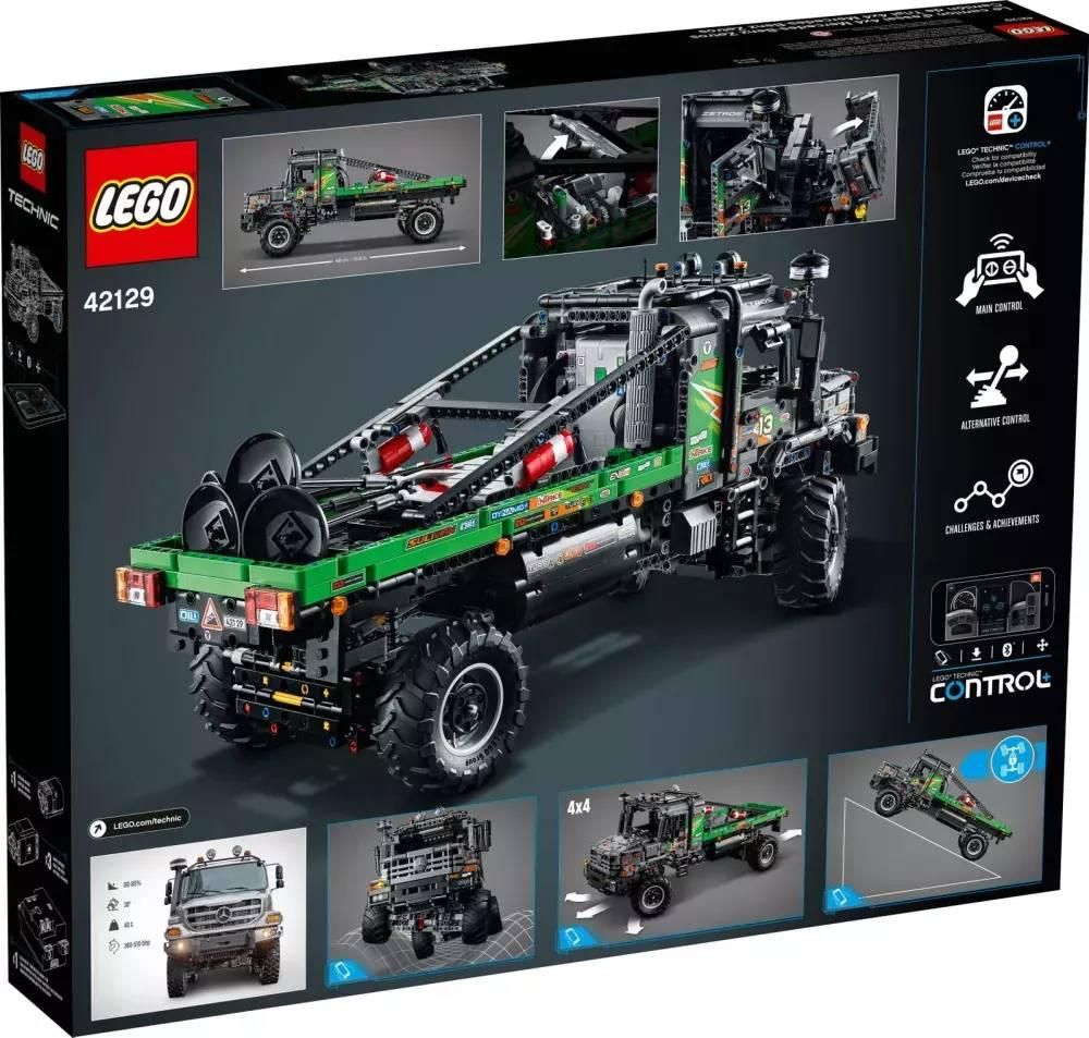42129 Lego Technic Le Camion D Essai 4x4 Mercedes Benz Zetros Telecommande... - 2
