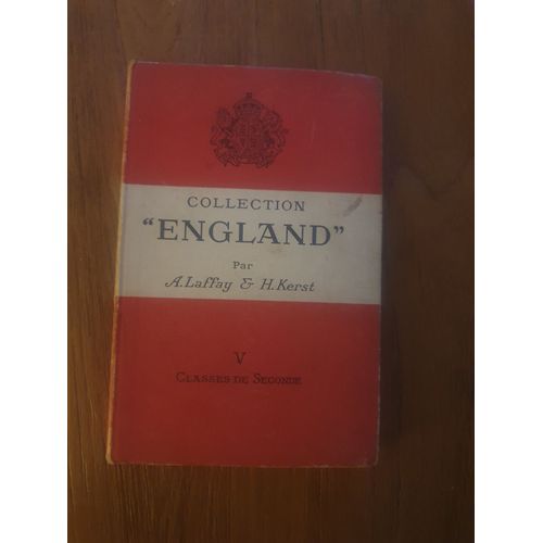 Collection "England" Par A.Laffay Et H Kerst 1956