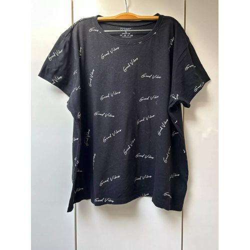 Tee-Shirt Noir Primark - Taille 46/48