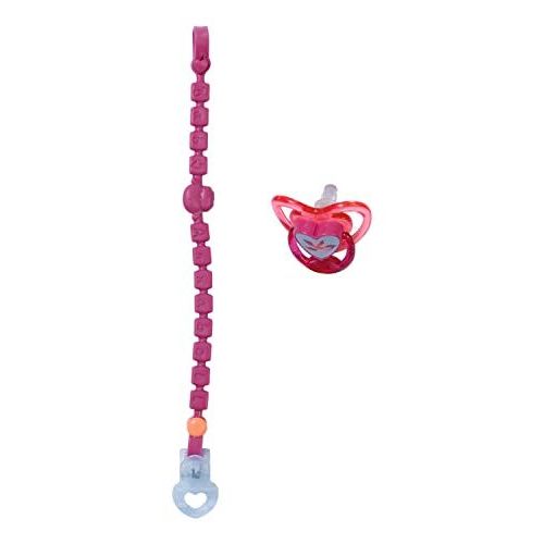 Baby Annabell Tétine Avec Clip 706831 - Accessoire Original Conçu Pour Les Poupées Baby Annabell, Pour Les Enfants - Contient 1 Tétine Avec Cordelette - Dès 3 Ans