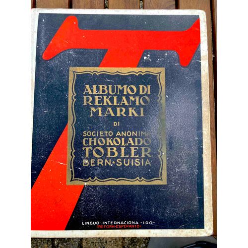 Albumo Di Reklamo Marki Chokolado Tobler Bern Linguo Internaciona Ido - Reform-Esperanto