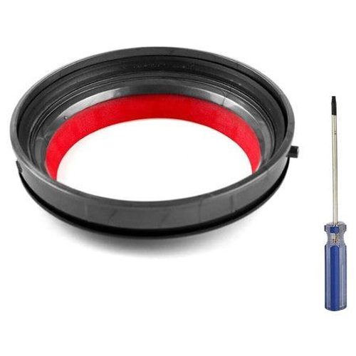 Joint d'étanchéité fixe supérieur du bac à poussière de remplacement pour aspirateur Dyson V10 SV12