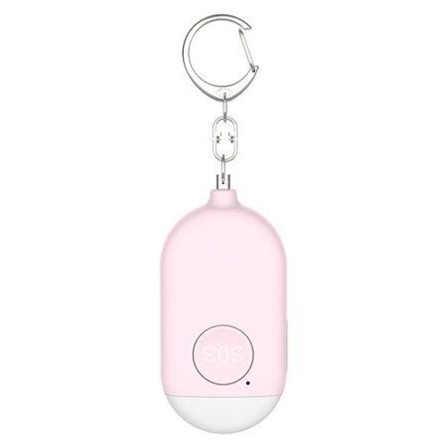 Porte-clés avec alarme personnelle d'urgence et sirène avec lampe de poche