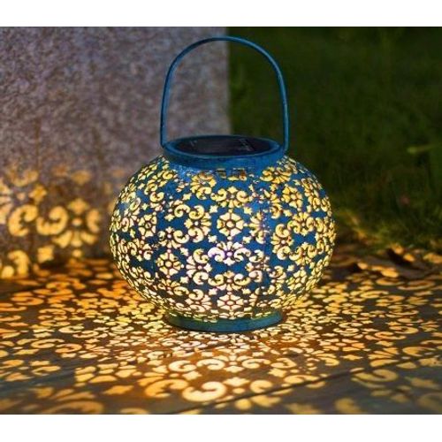 Lampes Solaires D'extérieur Grande Lanterne Suspendue Pour Jardin