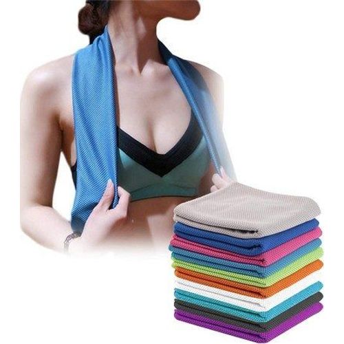 Lot De 4 Serviettes Rafraîchissantes En Microfibre