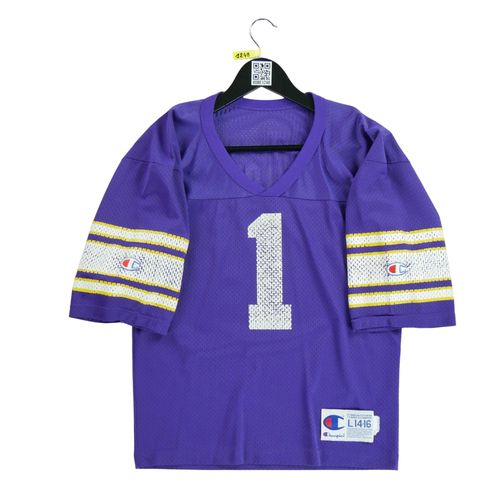 Reconditionné - Maillot Homme Nfl Minnesota Vikings Y2k - Taille 14/16 Ans - Homme - Violet