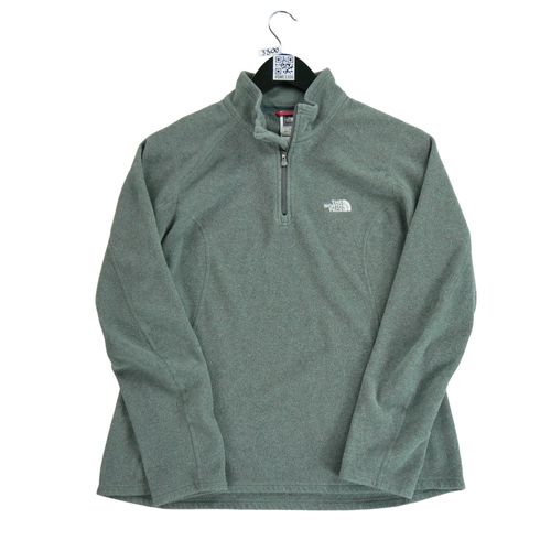 Reconditionné - Pull Polaire Femme Polartec 1/4 Zip - Taille L - Femme - Gris