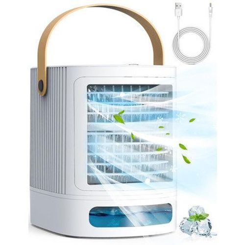 Mini climatiseur refroidisseur d'air par évaporation avec humidification à 3 niveaux